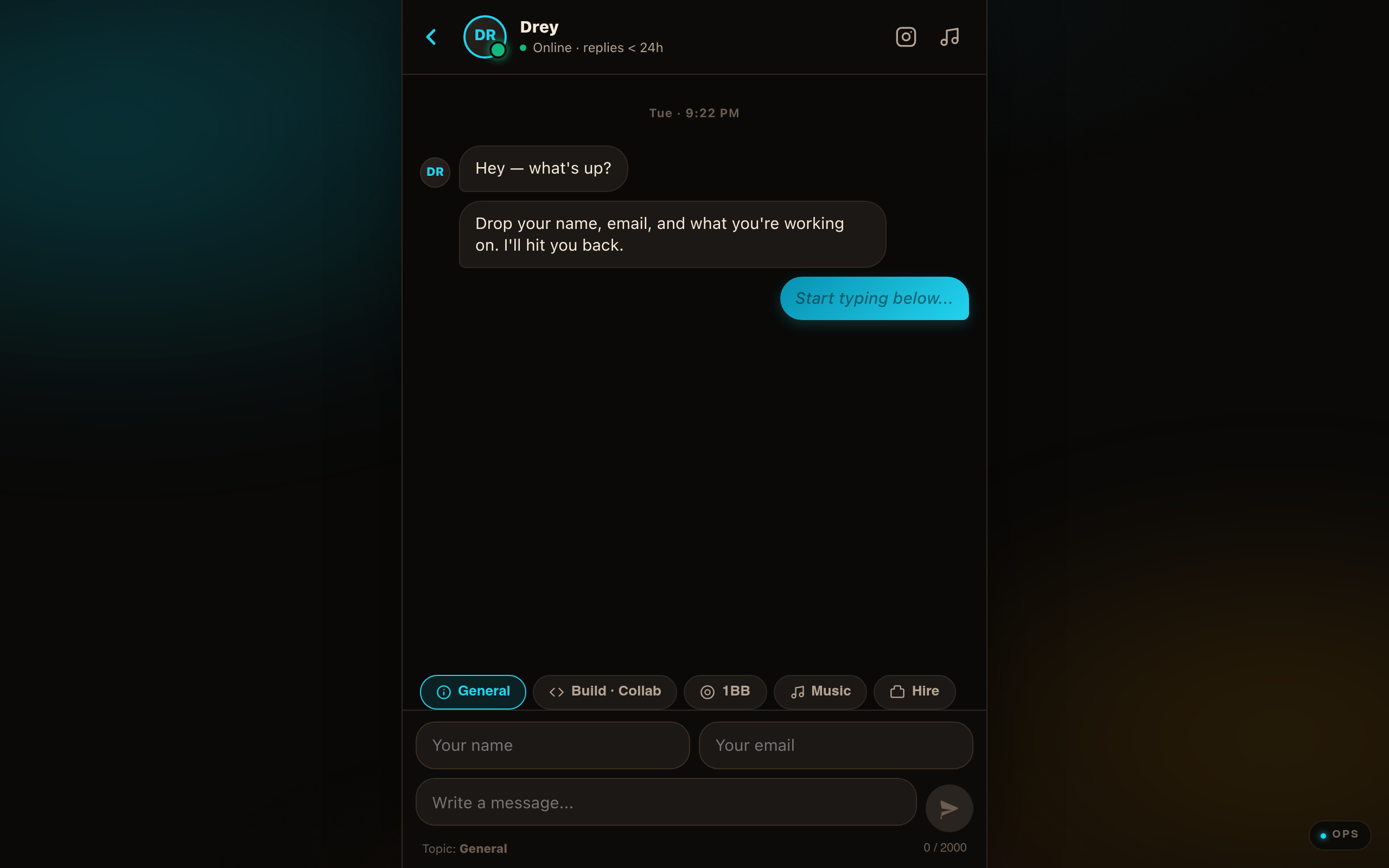 Contact Page